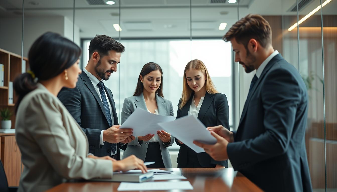 Senior legal support team